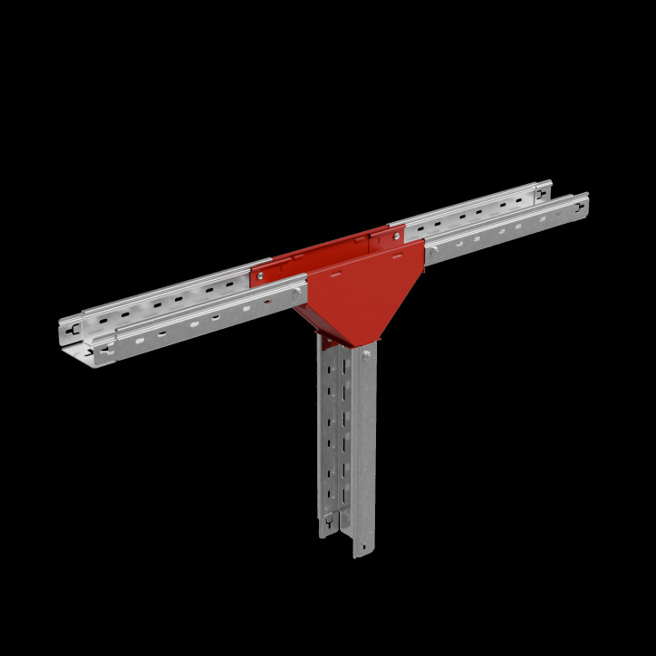 Т-отвод вертикальный вниз 50х300 мм ПЛЮС HD