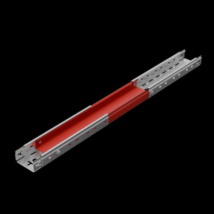 Телескопическое расширение лотка ПЛЮС 50х50 INOX304