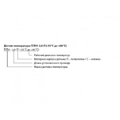 Датчик температуры TST01-10,0-С (-55 до +125)