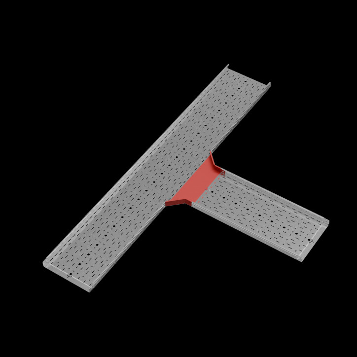 Т-ответвитель 50х400 мм ПЛЮС INOX304