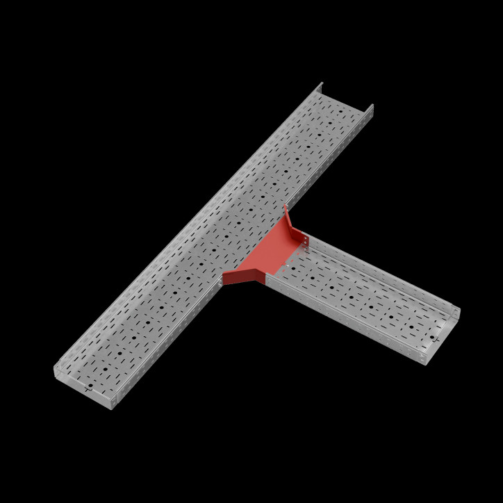 Т-ответвитель 80х300 мм ПЛЮС INOX304 Т-ответвитель 80х300 мм ПЛЮС INOX304