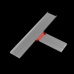 Т-ответвитель 80х500 мм ПЛЮС HD