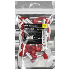 Наконечник НШВИ 35-25 темно-красный (50шт/упак) IEK