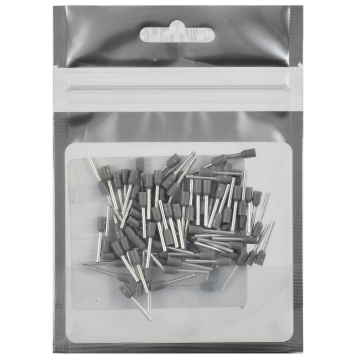 Наконечник НШВИ 0,75-12 серый (100шт/упак) IEK