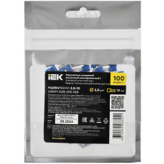 Наконечник НШВИ 2,5-10 темно-синий (100шт/упак) IEK