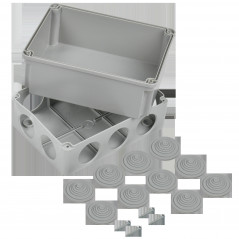 Коробка клеммная КМ41245 190х140х120мм IP44