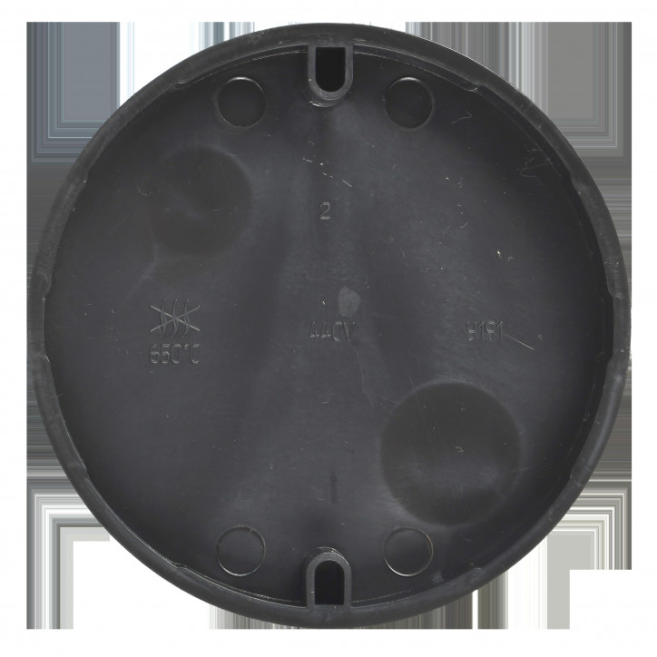 Коробка распаячная У191 D-93х15мм для твердых стен(с крышкой) IEK