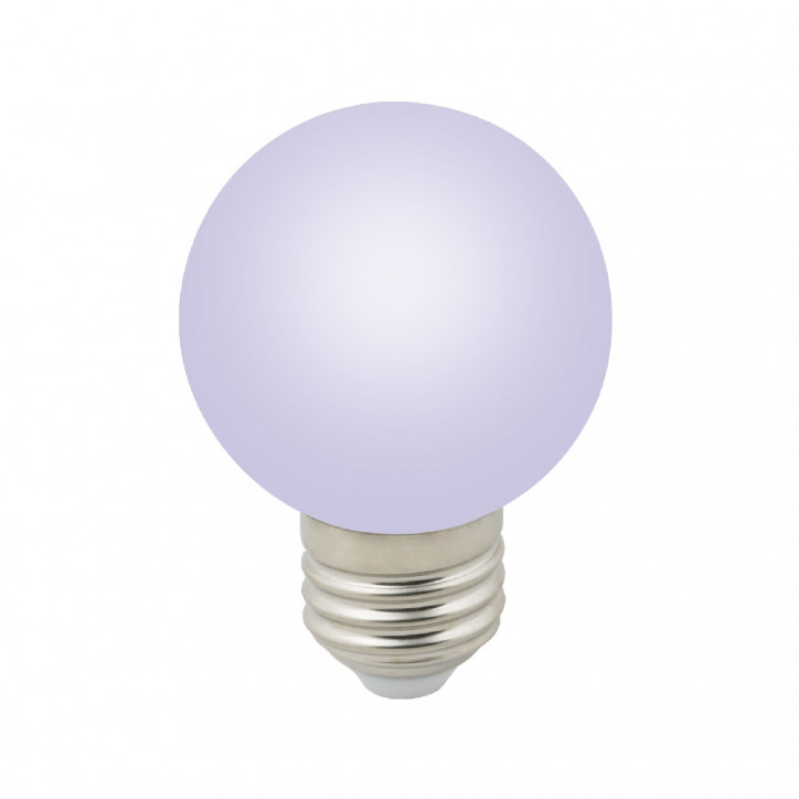 Лампа декоративная светодиодная LED-G60-3W/RGB/E27/FR/С Форма шар матовая.Цвет RGB Картон ТМ Volpe Лампа декоративная светодиодная LED-G60-3W/RGB/E27/FR/С Форма шар матовая.Цвет RGB Картон ТМ Volpe