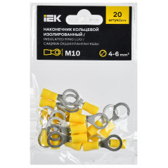 Наконечник НКИ 5,5-10 кольцо 4-6мм (20шт/упак) IEK