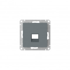 ATLASDESIGN НАКЛАДКА двойная для информационных функций типа Keystone, СТАЛЬ