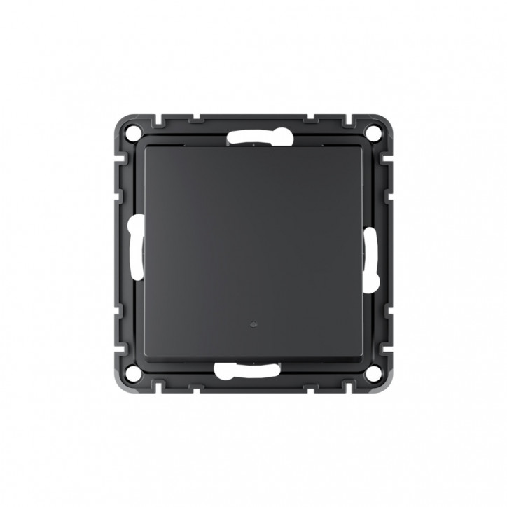 ATLASDESIGN SMART 1-кл. ВЫКЛЮЧАТЕЛЬ с подсв., Zigbee, сх.1, L+N, 10А, мех., КАРБОН ATLASDESIGN SMART 1-кл. ВЫКЛЮЧАТЕЛЬ с подсв., Zigbee, сх.1, L+N, 10А, мех., КАРБОН