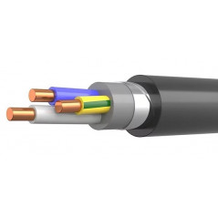 Кабель силовой ВБШв 3х1,5 ок (N, PE)-0,66