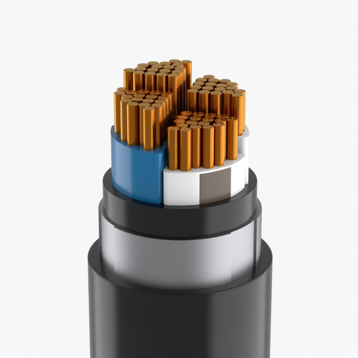 Кабель силовой ВБШвнг(А)-LS 4х185 мс (N)-1 Кабель силовой ВБШвнг(А)-LS 4х185 мс (N)-1