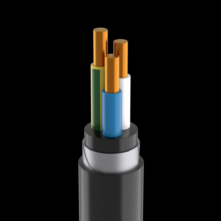 Кабель силовой ВБШвнг(A)-LS-ХЛ 3х16ок(N.PE)-1