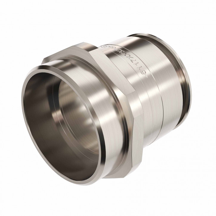 Муфта металлорукав DN 35-жесткая труба д.40мм, IP66/IP67, нержавеющая сталь AISI 303 Муфта металлорукав DN 35-жесткая труба д.40мм, IP66/IP67, нержавеющая сталь AISI 303