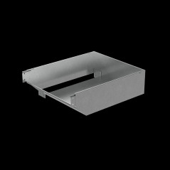 Угол верт. внеш. L 100х600 мм с разворотом трассы на 90 гр. ПЛЮС INOX304