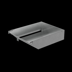 Угол верт. внеш. L 50х500 мм с разворотом трассы на 90 гр. ПЛЮС INOX304