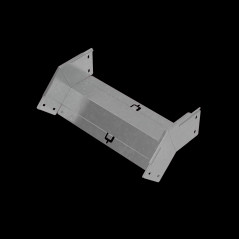 Угол внеш. верт. 45 гр. 100х400 мм ПЛЮС INOX304