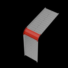 Угол внеш. верт. 90 гр. 50х600 мм ПЛЮС INOX304