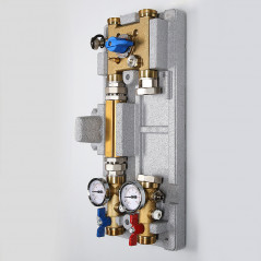 Группа насосная для систем VARIMIX 1'1/4 - 3W-KV4 с байпасом и трехходовым клапаном