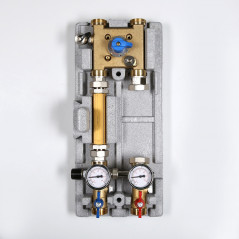 Группа насосная для систем VARIMIX 1'1/4 - 3W-KV4 с байпасом и трехходовым клапаном