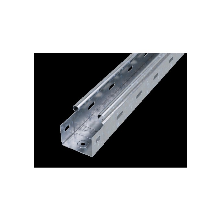 Лоток перфорированный 50х50х3000 цинк-ламель Лоток перфорированный 50х50х3000 цинк-ламель