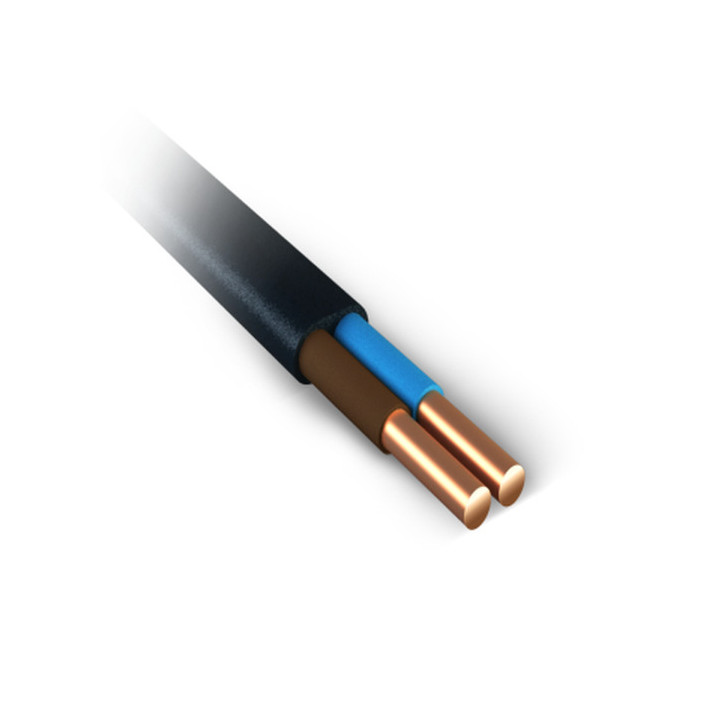 Кабель силовой ВВГ-П нг(А)-LS 2*6 100м