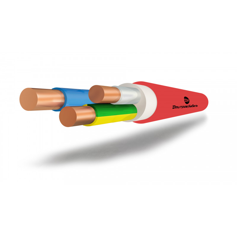 Кабель силовой ВВГнг(А)-LS 3х1,5пл(100м)(к)-0,660  бухта 100м