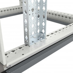 Рейки широкие вертикальные для корпусов CQE N, В-1000 мм, упаковка - 2 шт. RAM block