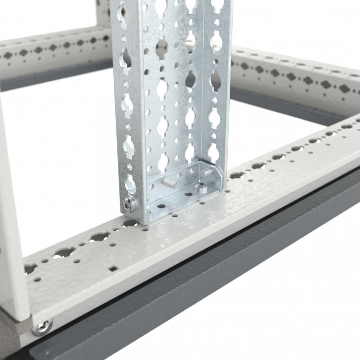 Рейки широкие вертикальные для корпусов CQE N, В-1000 мм, упаковка - 2 шт. RAM block