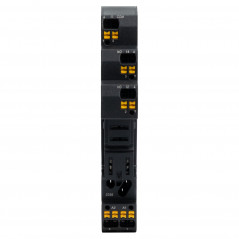 Колодка c клеммами push-in для реле на 1 группу: IR-24DC/230AC-1CO