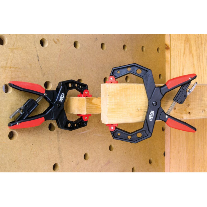 Струбцина с храповым механизмом 100/75, 2-компонентные ручки Струбцина с храповым механизмом 100/75, 2-компонентные ручки