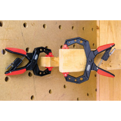 Струбцина с храповым механизмом 55/50, 2-компонентные ручки