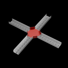Х-разветвитель 100х200 мм ПЛЮС HD