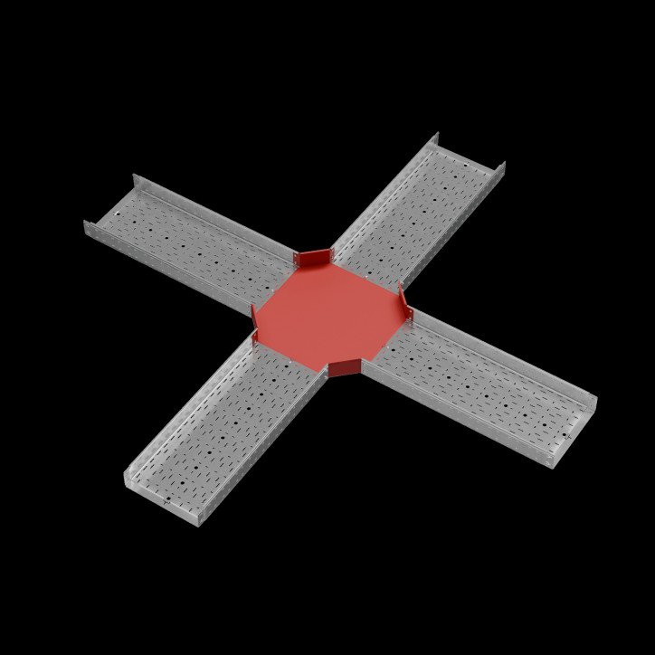 Х-разветвитель 100х400 мм ПЛЮС INOX304 Х-разветвитель 100х400 мм ПЛЮС INOX304