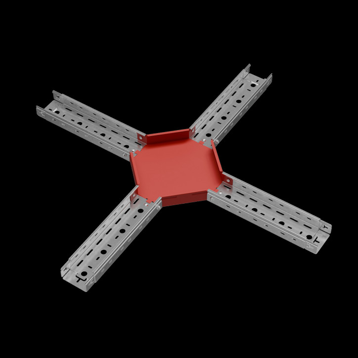 Х-разветвитель 50х100 мм ПЛЮС Х-разветвитель 50х100 мм ПЛЮС