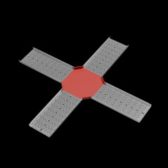 Х-разветвитель 50х400 мм ПЛЮС HD