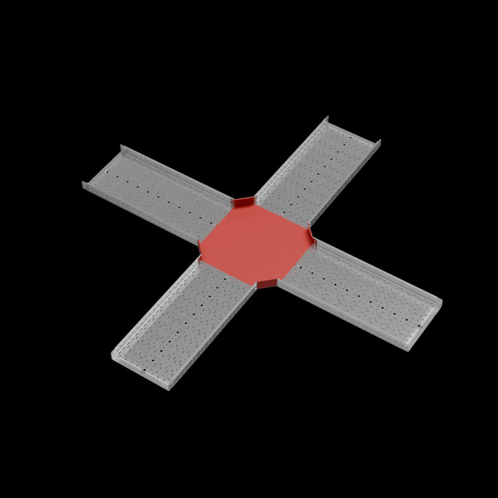 Х-разветвитель 80х500 мм ПЛЮС