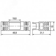 Стопор кабеля