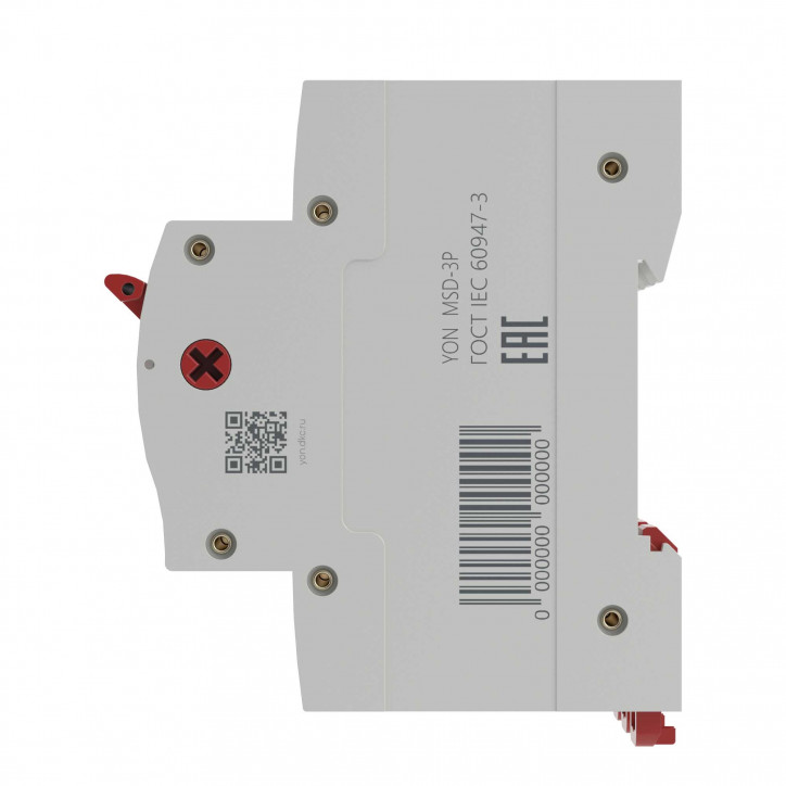 Выключатель нагрузки трёхполюсный 80A