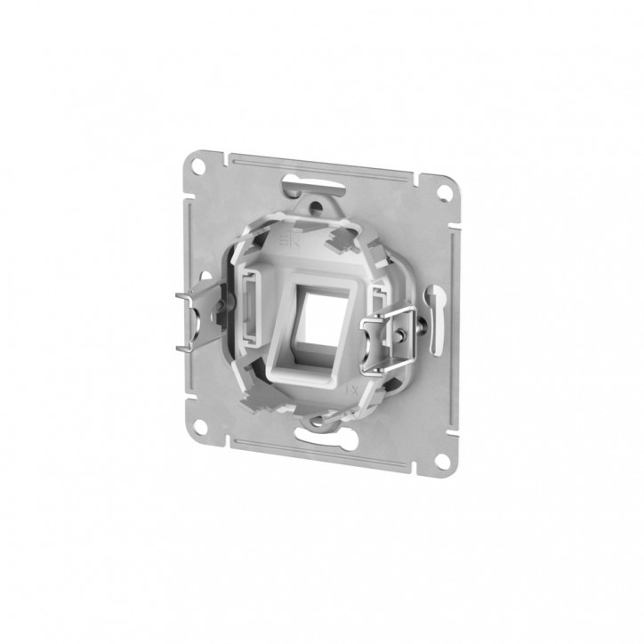 ATLASDESIGN НАКЛАДКА двойная для информационных функций типа Keystone, БЕЖЕВЫЙ