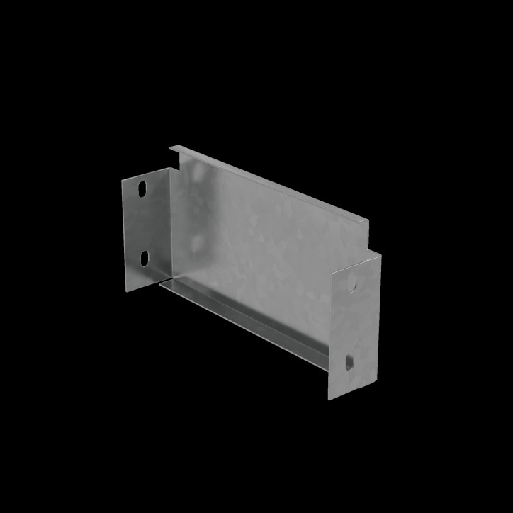 Заглушка лотка 80х200 мм ПЛЮС