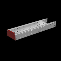 Заглушка лотка 80х100 мм ПЛЮС