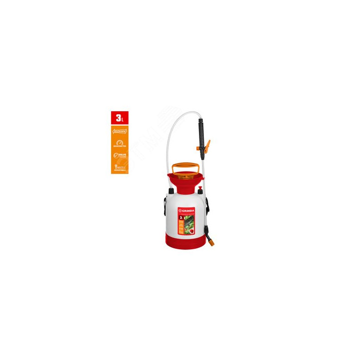 Опрыскиватель переносной TS-3 3 л с широкой горлов