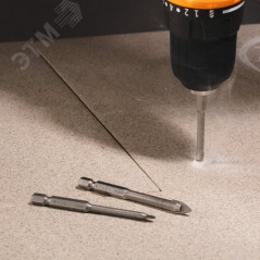 Набор сверл по керамической плитке, 5-6-8 мм, шестигранный хвостовик