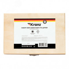 Набор сверл Форстнера (петельных) по дереву, 10-15-20-25-35 х 73 мм, 5 шт, цилиндрический хвостовик