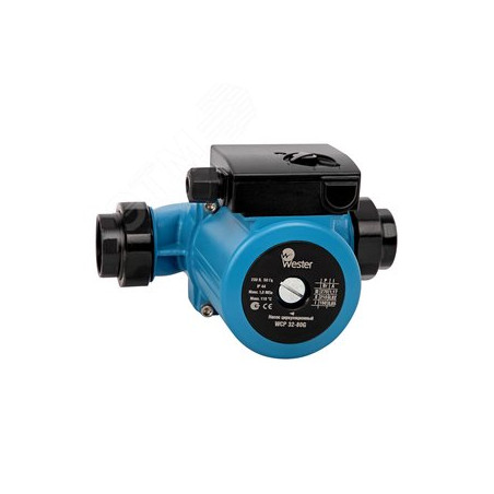 Насос циркуляционный 180мм, 2.7 м3/час, напор 6м, с гайками