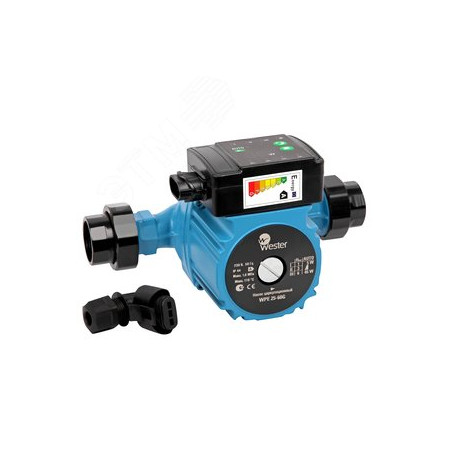 Насос циркуляционный 180мм, 2.5 м3/час, напор 4м, с гайками