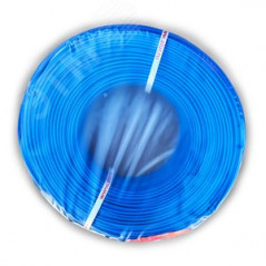 Провод силовой ПуВнг (А)-LS 1х0.5 синий бухта однопроволочный