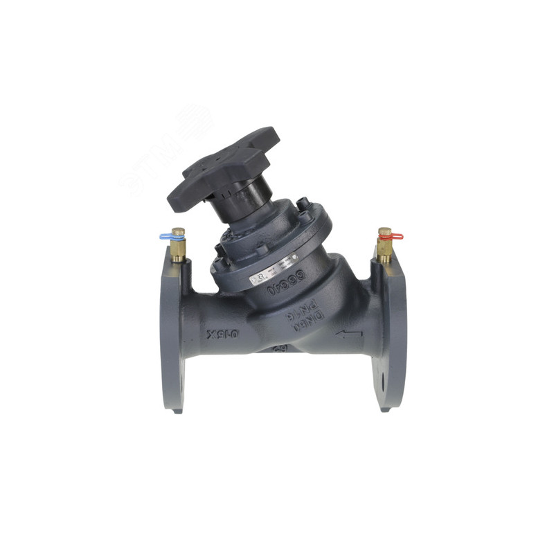 Ручной балансировочный клапан MNF-R, фланцевый, PN25, DN25, Tmax 120C